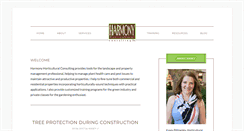 Desktop Screenshot of harmonyhorticulture.com