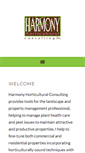 Mobile Screenshot of harmonyhorticulture.com